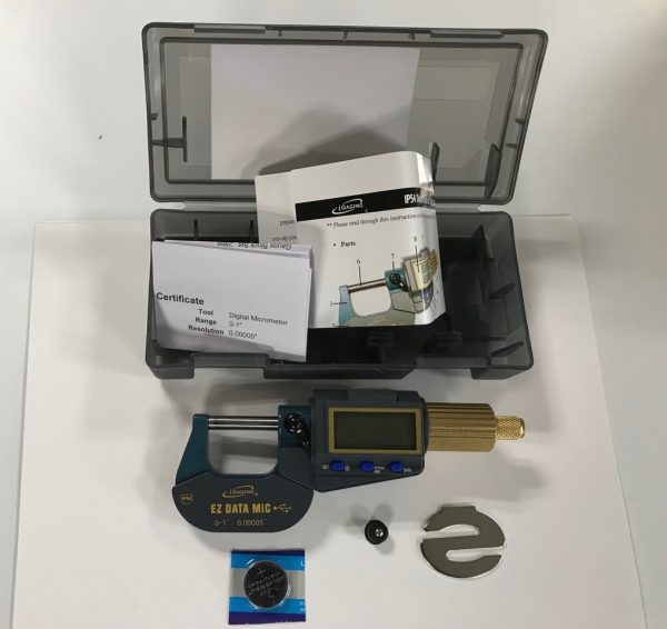 iGaging EZ DATA MIC - XL Display Digital Micrometer - range: 0~6" - Image 5