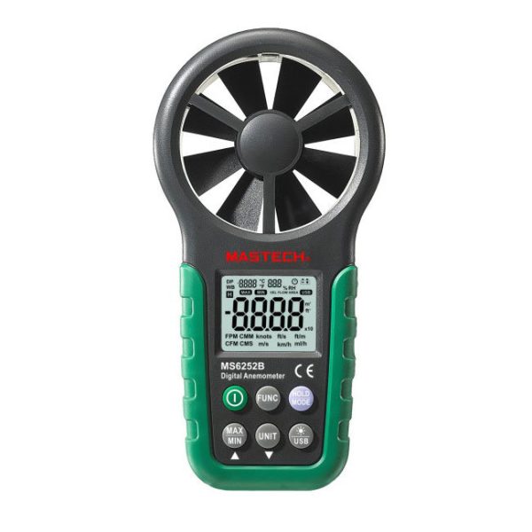 Mastech MS6252B Digital Anemometer