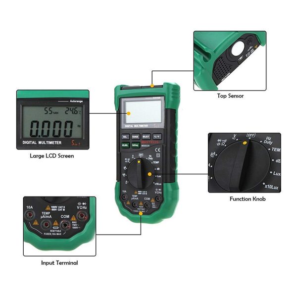 Mastech MS8229 Digital Multimeter - Image 5