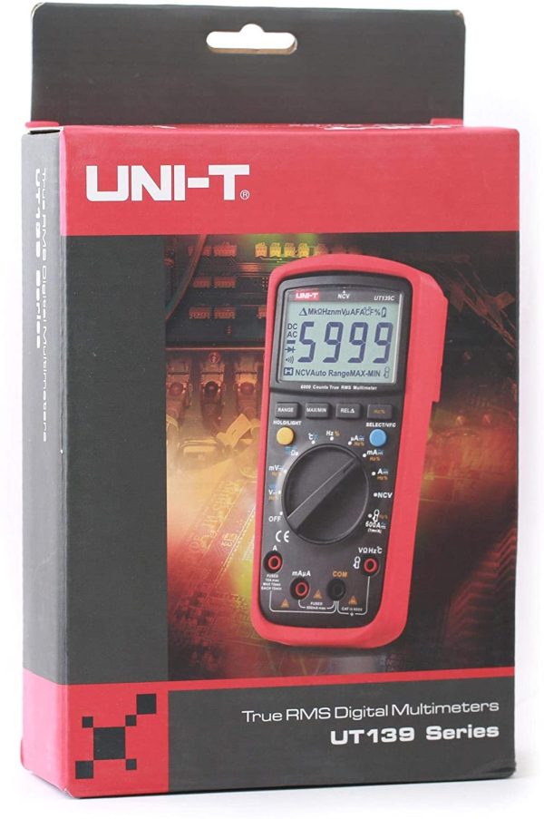 UT139C True RMS Digital Multimeter - Image 5
