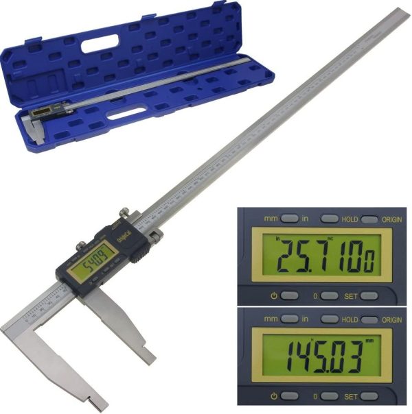 iGaging Absolute OriginCal - Heavy Duty Digital Vernier Caliper - 600mm (0-24") size