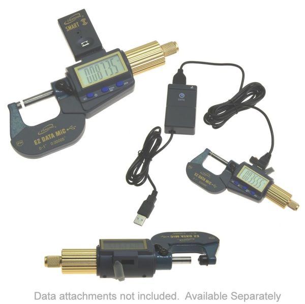 iGaging EZ DATA MIC - XL Display Digital Micrometer - range: 0~6" - Image 4