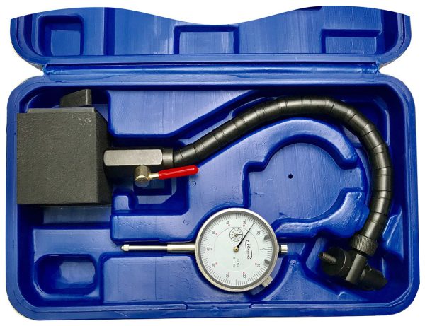 iGaging Magnetic Base Flexible Flex Arm 1”/ .001" Dial Indicator - Image 2