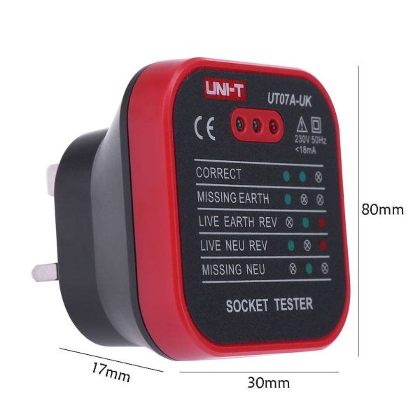 UT07A-UK Socket Tester - Image 4