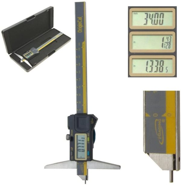iGaging ABSOLUTE OriginCal - Pin Depth Gauge Caliper Digital - 150mm (0-6")