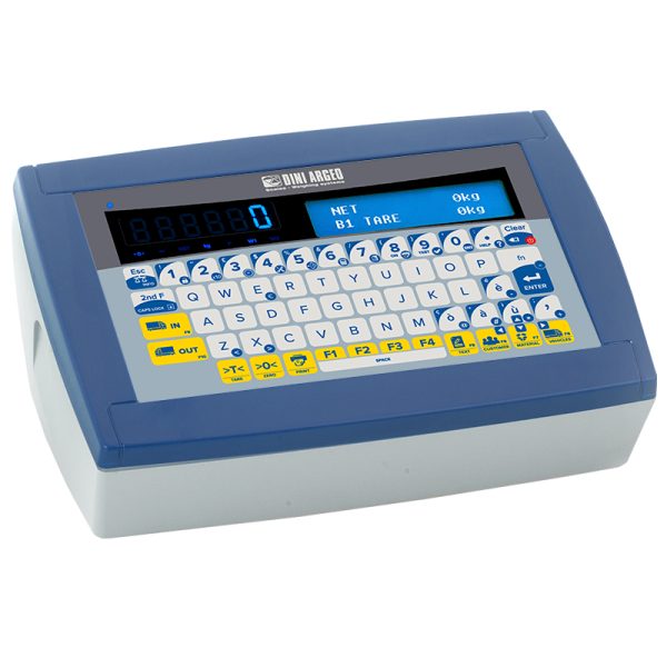 3590EQ "QWERTY": Evolved Weight Indicator with Integrated QWERTY Keyboard