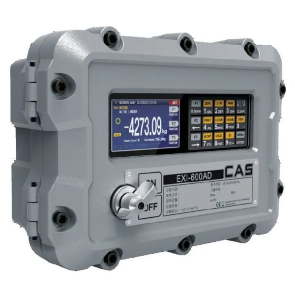 CAS EXI-600AD Explosion Proof Weight Indicator, for ATEX and Hazardous Areas