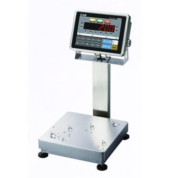 CAS CI200SC Waterproof Platform Bench Scale->CI-200S-LP-4560-300 / 45 x 60 CM / Up to 300 Kg / 20 gm