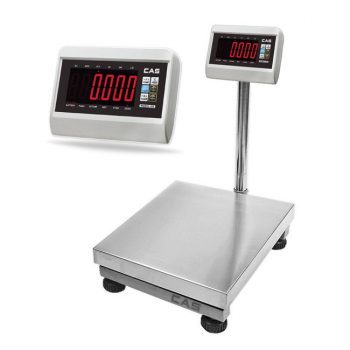 CAS DH Platform Bench Scale->DH-3040-60 / 30 x 40 CM / Up to 60 Kg / 5 gm