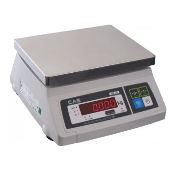 CAS SW-LR Basic Scale->SW-LR-30 / 15 - 30 Kg / 5 - 10 gm