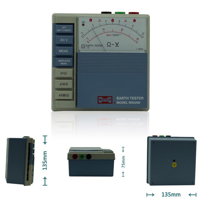 Mastech Analog Earth Resistance Tester