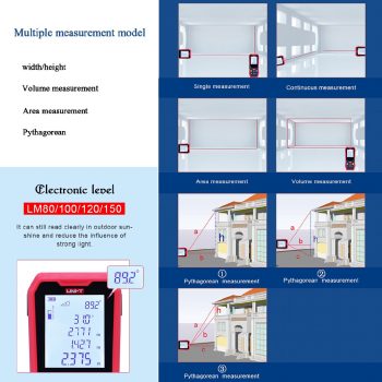 UNI-T LM Series: Laser Distance Meter - Image 6